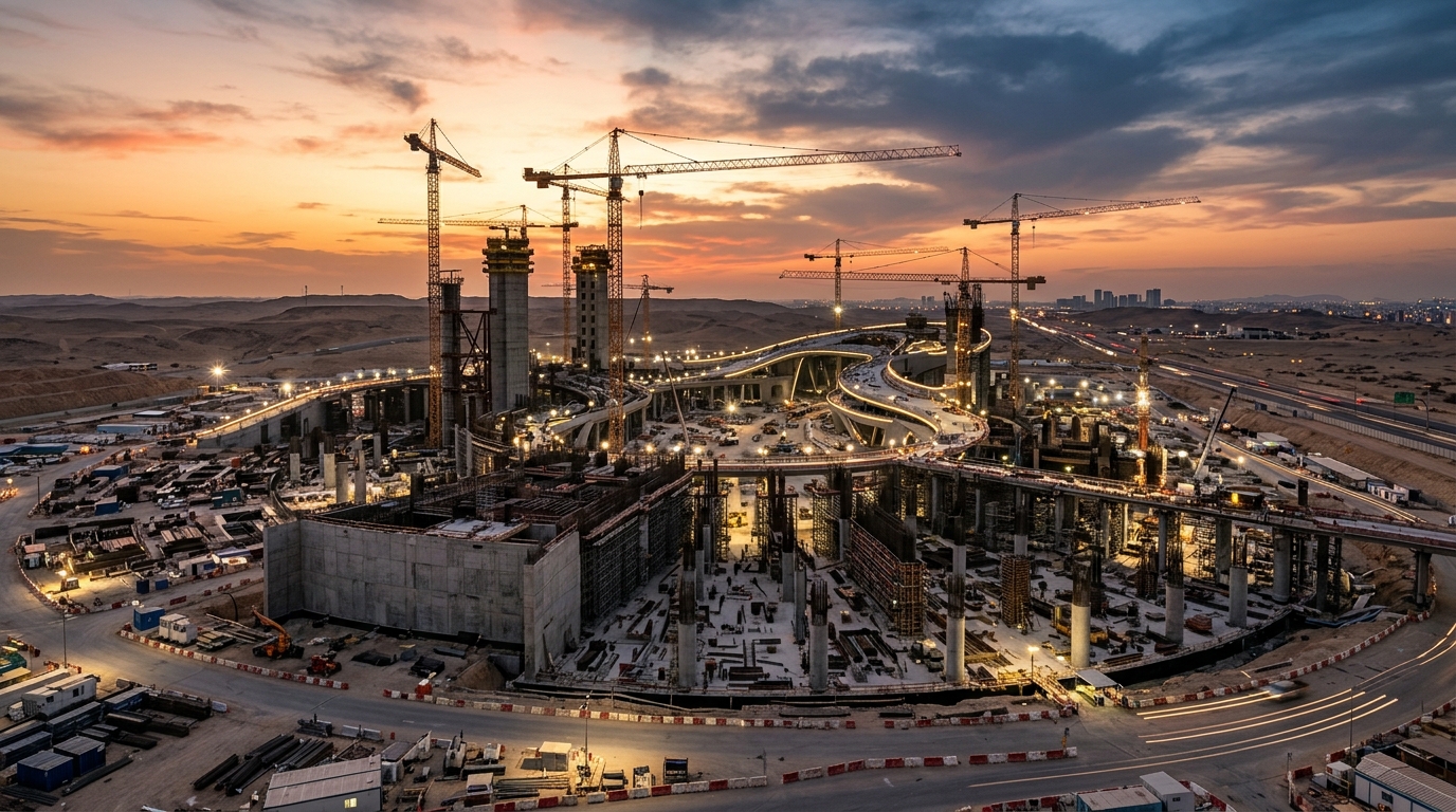 المشروعات الكبرى والتنفيذ الإنشائي